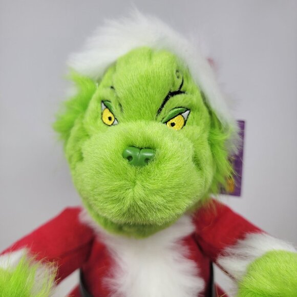 How the Grinch Stole Christmas Bendable Plush 16" circa 2000 HTF NWT - Picture 4 of 9